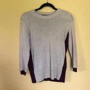 J.Crew Colorblock Elbow Patch Sweater
